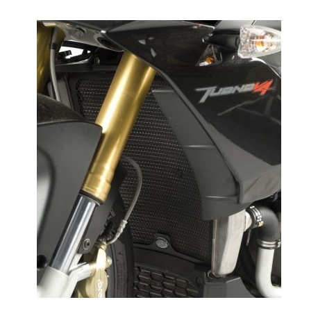 OSŁONA CHŁODNICY RG RACING APRILIA V4 TUONO 11- BLACK