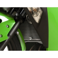 OSŁONA CHŁODNICY RG RACING KAWASAKI NINJA 300/250 08- 17/Z250 13- 18/Z300 GREEN