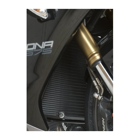 OSŁONA CHŁODNICY RG RACING TRIUMPH 675 DAYTONA 13- BLACK