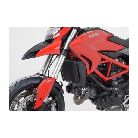 OSŁONA CHŁODNICY RG RACING DUCATI HYPERMOTARD 821/939/939SP/HYPERSTRADA 821/939 BLACK