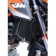 OSŁONA CHŁODNICY RG RACING KTM 1290 SUPER DUKE -19/SUPERDUKE GT 16- 19 ORANGE