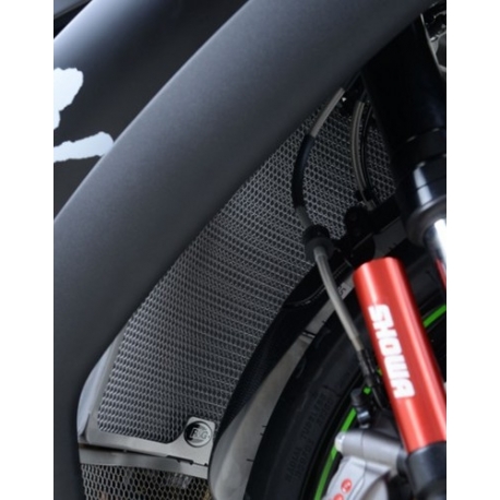 OSŁONA CHŁODNICY RG RACING KAWASAKI ZX10R 08- 20 BLACK