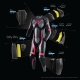 SPODNIE MOTOCYKLOWE SKÓRZANE DAMSKIE REBELHORN REBEL BLACK PINK W32