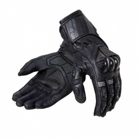 RĘKAWICE MOTOCYKLOWE OZONE RS600 BLACK GREY