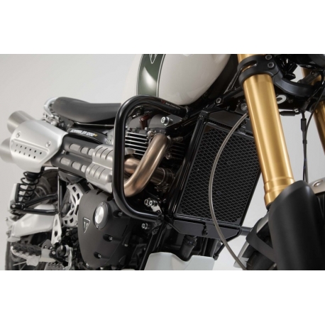 CRASHBAR/GMOL SW-MOTECH TRIUMPH SCRAMBLER 1200 XC/XE (18-20) BLACK