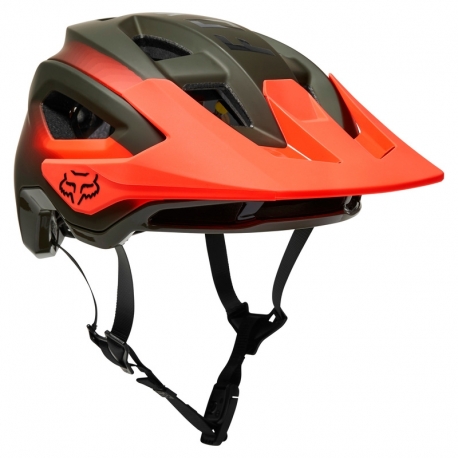 KASK ROWEROWY FOX SPEEDFRAME PRO FADE OLIVE GREEN S