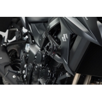 CRASHPADY SW-MOTECH YAMAHA MT-03 (16-)/SUZUKI GSX-S750 (17-) BLACK