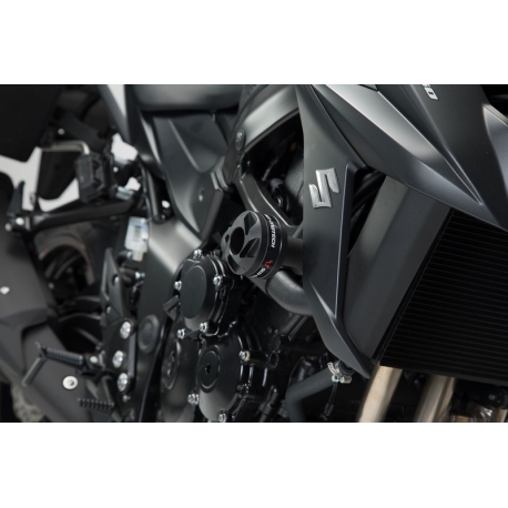 CRASHPADY SW-MOTECH YAMAHA MT-03 (16-)/SUZUKI GSX-S750 (17-) BLACK