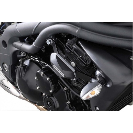 CRASHPADY SW-MOTECH TRIUMPH STREET TRIPLE 675 (07-12) BLACK