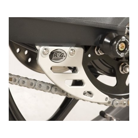 OSŁONA ŁAŃCUCHA RG RACING TRIUMPH STREET TRIPLE R 13-16/STREET TRIPLE RX/675 DAYTONA 13- SILVER