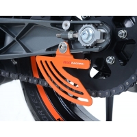 OSŁONA ŁAŃCUCHA RG RACING KTM RC125/200/390, HUSQVARNA VITPILEN/SVARTPILEN 701 ORANGE