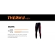 SPODNIE TERMOAKTYWNE REBELHORN THERM 2 BLACK RED