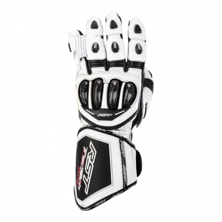 RĘKAWICE SKÓRZANE RST TRACTECH EVO 4 WHITE/WHITE/BLACK