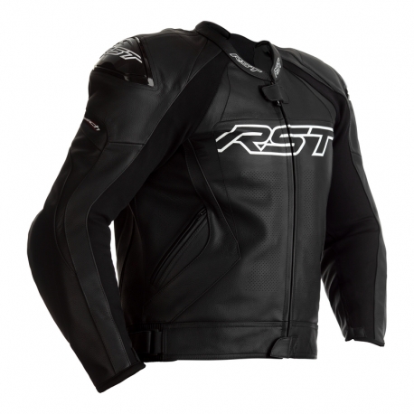 KURTKA SKÓRZANA RST TRACTECH EVO 4 BLACK