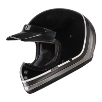 KASK MOTOCYKLOWY HJC V60 SCOBY BLACK GREY