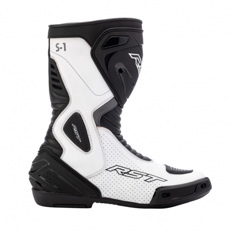 BUTY MOTOCYKLOWE RST S1 WHITE BLACK