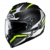 KASK HJC C70 TROKY BLACK/FLO GREEN