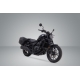 ZESTAW KUFRÓW BOCZNYCH URBAN ABS I STELAŻY SW-MOTECH HONDA CMX1100 REBEL (20-) BLACK 2X16,5L