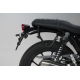 ZESTAW KUFRÓW BOCZNYCH URBAN ABS I STELAŻY SW-MOTECH TRIUMPH STREET TWIN (18-) BLACK 2X16,5L