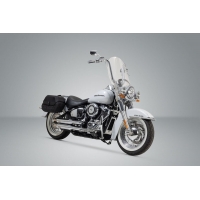 ZESTAW SAKW I STELAŻY LEGEND GEAR LH1/LH1 SW-MOTECH 2X195L HARLEY-DAVIDSON SOFTAIL DELUXE (17-)