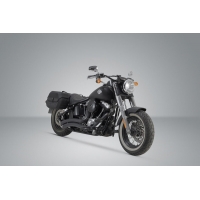 ZESTAW SAKW I STELAŻY LEGEND GEAR LH1/LH1 SW-MOTECH 2X19,5L HARLEY-DAVIDSON SOFTAIL SLIM (12-17)