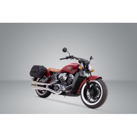 ZESTAW SAKW I STELAŻY LEGEND GEAR LH1/LH1 SW-MOTECH 2X19,5L INDIAN SCOUT/SIXTY/100TH ANNIV (16-)