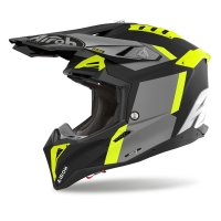 KASK MOTOCYKLOWY AIROH AVIATOR 3 GLORY YELLOW MATT XL