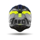 KASK MOTOCYKLOWY AIROH AVIATOR 3 PUSH BLUE GLOSS S
