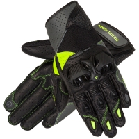 RĘKAWICE MOTOCYKLOWE REBELHORN FLUX 2 BLACK, FLUO YELLOW S