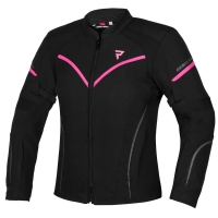 KURTKA TEKSTYLNA REBELHORN LUNA LADY BLACK/FLO PINK DXS