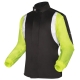 KURTKA PRZECIWDESZCZOWA OZONE MARIN BLACK/FLUO YELLOW