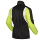 KURTKA PRZECIWDESZCZOWA OZONE MARIN BLACK/FLUO YELLOW