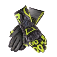 RĘKAWICE MOTOCYKLOWE REBELHORN REBEL BLACK, CAMO, FLO YELLOW XS
