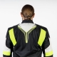 KURTKA TEKSTYLNA OZONE FLOW BLACK/GREY/FLUO YELLOW