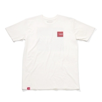 T-SHIRT SANTA CRUZ 3D SQUARED WHITE L