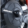 SLIDERY SILNIKA RG RACING DUCATI MONSTER 1100 09 & STREETFIGHTER, LEWA STRONA BLACK