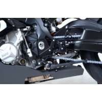 PODNÓŻKI REGULOWANE RG RACING BMW S1000RR 15-, ZESTAW BLACK