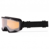 GOGLE IMX SNOW BLACK MATT/BLACK - SZYBA PODWÓJNA CLEAR + BROWN (1 SZYBA W ZESTAWIE)