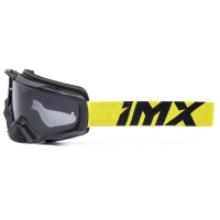 GOGLE IMX DUST BLACK MATT/FLUO YELLOW - SZYBA DARK SMOKE + CLEAR (2 SZYBY W ZESTAWIE)