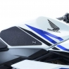 NAKLEJKA NA BAK TANKPAD ANTYPOŚLIZGOWY 2 CZĘŚCI RG RACING HONDA CBR500R 16- BLACK