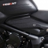 NAKLEJKA NA BAK TANKPAD ANTYPOŚLIZGOWY 4 CZĘŚCI RG RACING TRIUMPH TRIDENT (660) 21- BLACK