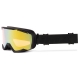 GOGLE IMX SNOW MATT BLACK /BLACK - SZYBA PODWÓJNA GOLD IRRIDIUM + BROWN(1 SZYBA W ZEST.)