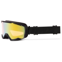 GOGLE IMX SNOW MATT BLACK /BLACK - SZYBA PODWÓJNA GOLD IRRIDIUM + BROWN(1 SZYBA W ZEST.)