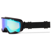 GOGLE IMX SNOW MATT BLACK /BLACK - SZYBA PODWÓJNA GREEN IRRIDIUM + BROWN (1 SZYBA W ZEST.)