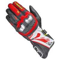 RĘKAWICE MOTOCYKLOWE HELD AKIRA RR BLACK WHITE RED