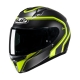 KASK MOTOCYKLOWY HJC C10 ELIE BLACK YELLOW XXS