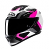KASK MOTOCYKLOWY HJC C10 TINS WHITE PINK
