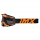 GOGLE IMX DUST ORANGE MATT/BLACK - SZYBA DARK SMOKE + CLEAR (2 SZYBY W ZESTAWIE)