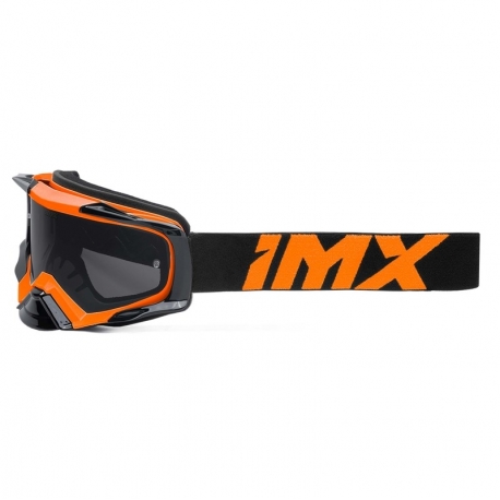 GOGLE IMX DUST ORANGE MATT/BLACK - SZYBA DARK SMOKE + CLEAR (2 SZYBY W ZESTAWIE)