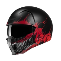 KASK HJC I20 SCRAW BLACK/RED S